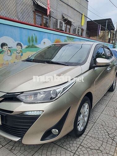 Toyota Vios G 2019 Vàng Cát gia đình 1 chủ mua mới