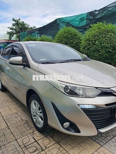 Toyota Vios G 2019 Vàng Cát gia đình 1 chủ mua mới