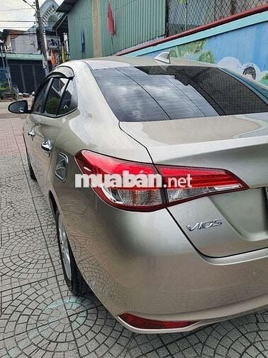 Toyota Vios G 2019 Vàng Cát gia đình 1 chủ mua mới