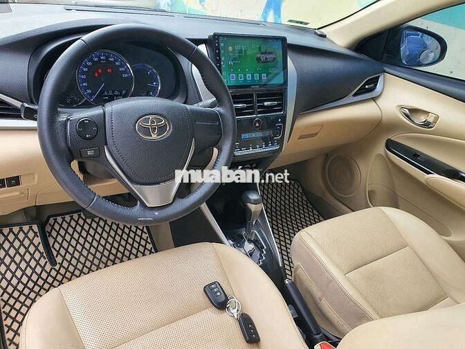 Toyota Vios G 2019 Vàng Cát gia đình 1 chủ mua mới