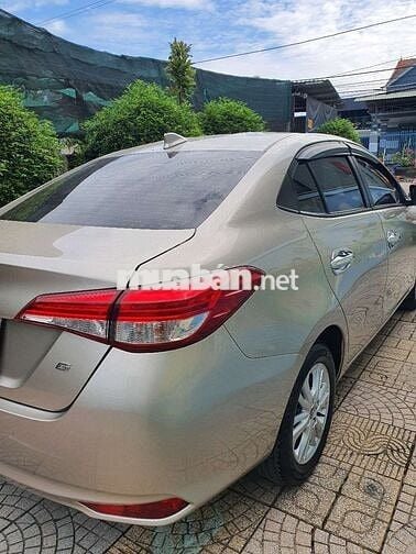 Toyota Vios G 2019 Vàng Cát gia đình 1 chủ mua mới