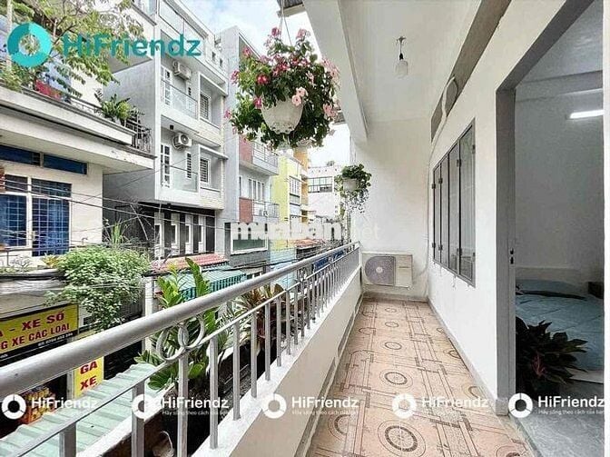 Căn Hộ Studio- 35m2 - Ban Công - Full Nội Thất - Khu Hoàng Hoa Thám