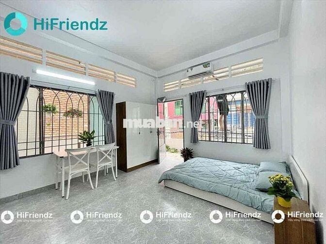 Căn Hộ Studio- 35m2 - Ban Công - Full Nội Thất - Khu Hoàng Hoa Thám