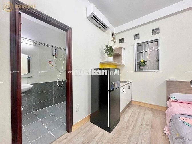 🔥STUDIO CỬA SỔ ĐẦY ĐỦ NỘI THẤT GIÁ RẺ NGAY KHU SÂN BAY