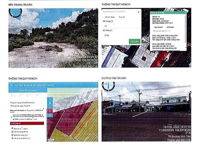 BÁN ĐẤU GIÁ TS VIB L12_XÃ PHÚ AN, BẾN CÁT, BÌNH DƯƠNG, NAY LÀ TPHCM