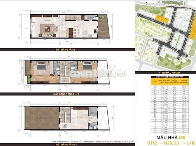 Nhà mặt PHỐ 76,4m2, 6 phòng ngủ, 4 tầng Đường Thống Nhất TPHCM