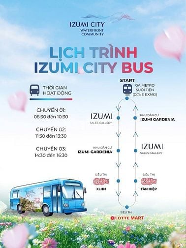 Dự án Izumi city - Khu đô thị chuẩn Nhật với nhiều chính sách ưu đãi