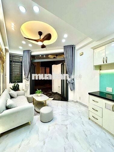 HẺM XE TẢI 6M, 15/3NƠ TRANG CĂN GÓC 5 TẦNG 3.2X8M - 25M2, 3PN/4WC