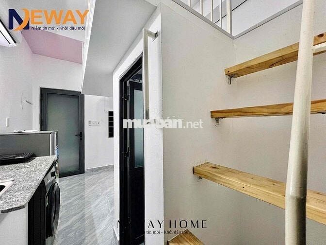 PHÒNG TRỌ FULL NỘI THẤT - MÁY GIẶT RIÊNG  - QUA ĐH HUIT 10p -