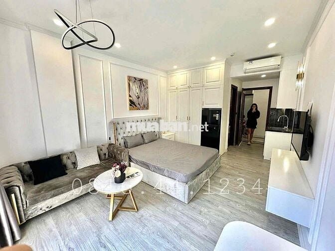 🌿CĂN HỘ 1N1K Ô TÔ ĐỖ CỬA, NHÀ MẶT GÓC SIÊU ĐẸP CỬA KÍNH - NHÀ MỚI  🌿