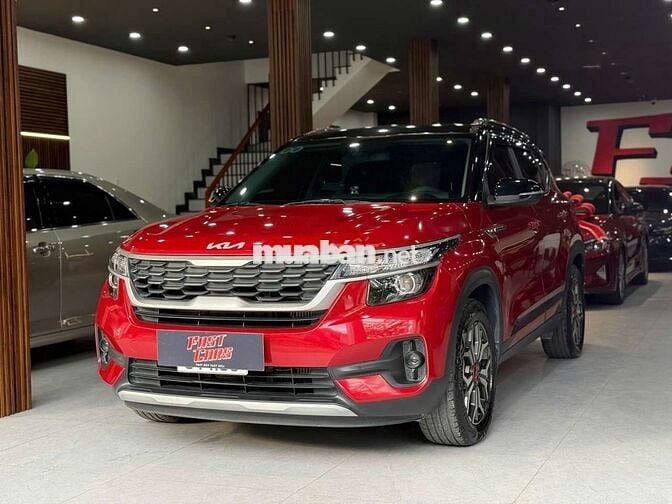Kia Seltos 2022 Deluxe 1.4 Turbo, màu đỏ,10.800 km