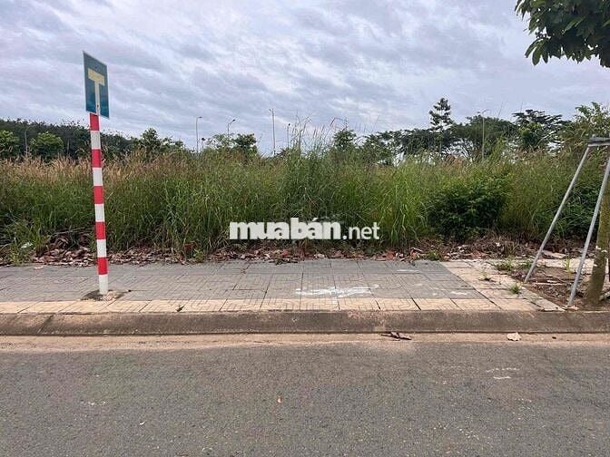 đất sổ hồng 100m2 thổ cư đường nhựa vỉa hè