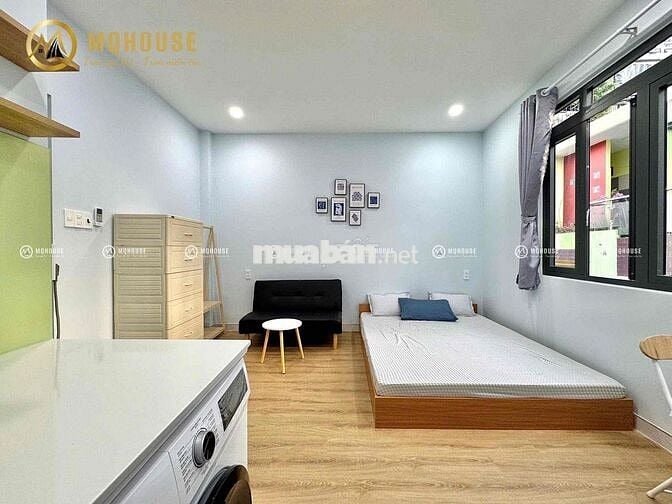 STUDIO FULL NỘI THẤT CÓ CỬA SỔ TRỜI ĐI BỘ QUA ĐẠI HỌC VĂN HIẾN