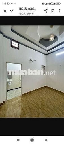 Bán nhà hẻm xe hơi gần chợ bà điểm hóc môn DT   ngang 5 dài 17 2 lầu