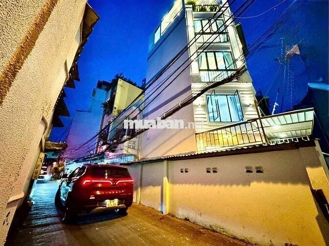 SIÊU PHẨM CĂN GÓC 5 TẦNG NƠ TRANG LONG - 125m2 - HXH - FULL NỘI THẤT