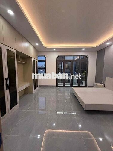 nhà 5,5x14m 5 tầng 4pn 5wc hẻm xe hơi thông đường Bình Thành BHH B