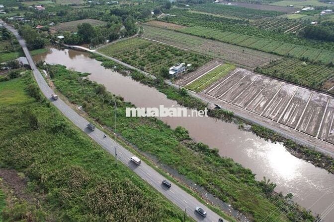 Đất vườn mặt tiền đường 816 ấp 6 xã Bình Đức bến lức Long An