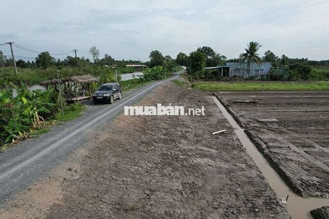 Đất vườn mặt tiền đường 816 ấp 6 xã Bình Đức bến lức Long An