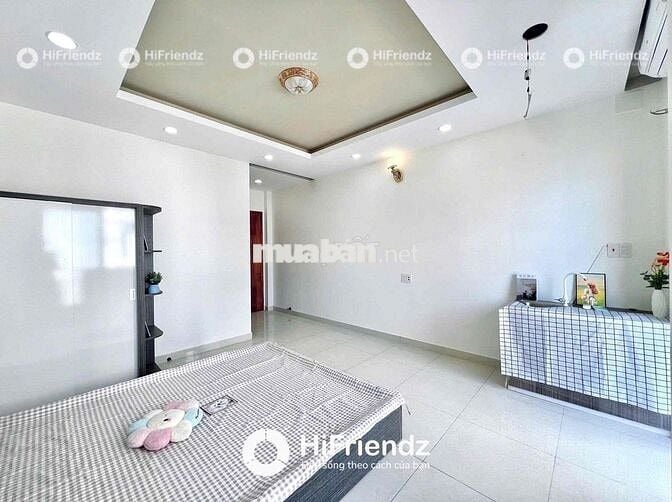 STUDIO NGAY TRONG KHU NHÀ PHỐ CỰC KÌ AN NINH YÊN TĨNH FULL NỘI THẤT L