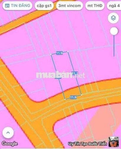 nán lô đât phường đông hoa  gan langf daij ho dt  385m2