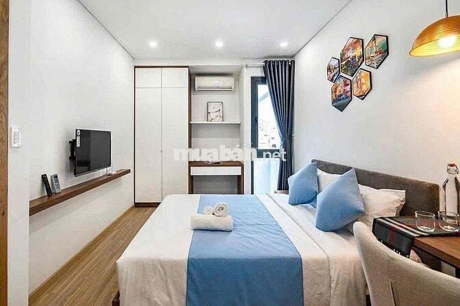 CHO THUÊ CĂN HỘ FULL NỘI THẤT, CỬA SỔ ĐÓN NẮNG MẶT TRỜI