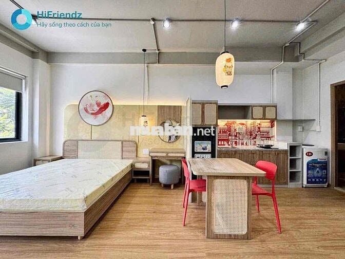 CHO THUÊ CĂN HỘ BAN CÔNG CAO CẤP NGAY TRẦN QUANG KHẢI NEW 100% GIÁ RẺ