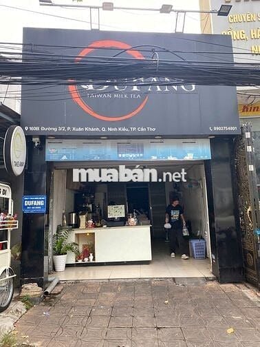 Cho thuê nhà trệt mặt tiền đường 3/2 gần đại học cần thơ