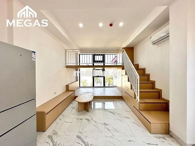 CHO THUÊ CĂN HỘ DUPLEX FULL NỘI THẤT BAN CÔNG NGAY NGÕ 33 XUÂN ĐỈNH