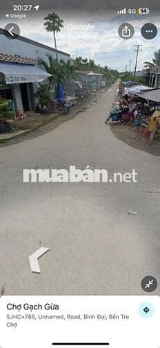 Bán đất 2 mặt tiền gần cầu cống đá