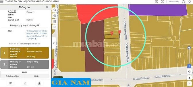 BÁN NHÀ MẶT TIỀN : 115 TRIỆU QUANG PHỤC - P. 11 - Q. 5 - TPHCM