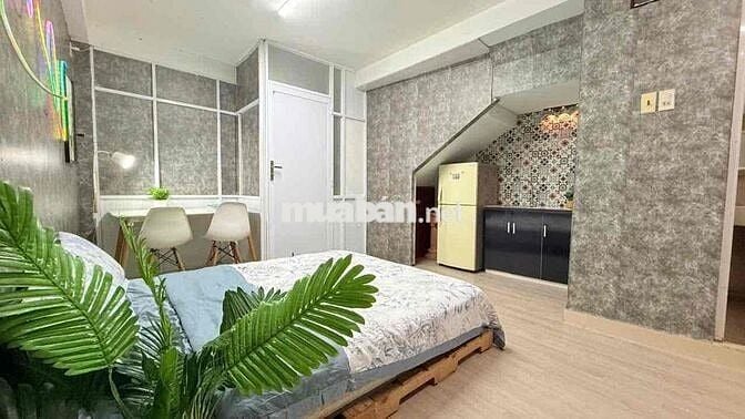 CĂN HỘ 1PN FULL NỘI THẤT TẦNG TRỆT - CÓ CỬA SỔ