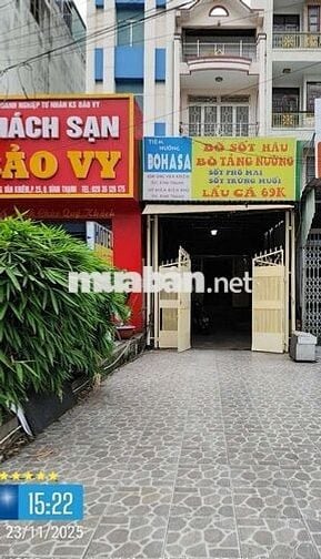 Nhà mặt tiền 120m2, 5 phòng ngủ, đường Ung Văn Khiêm, Q. Bình Thạnh