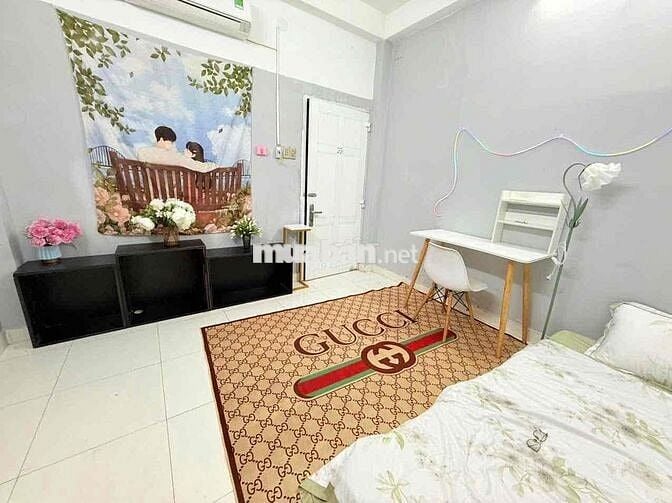 CĂN HỘ BAN CÔNG TRẦN HƯNG ĐẠO LẦU 1- CÓ CỬA SỔ