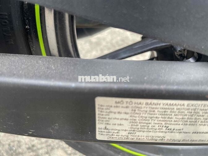 bán excited 150cc. doi 217