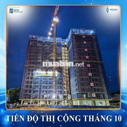 Bán căn hộ CC tại Destino Centro, 1,6 tỷ, 52 m2, 2PN + 2WC