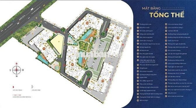Bán căn hộ CC tại Destino Centro, 1,6 tỷ, 52 m2, 2PN + 2WC