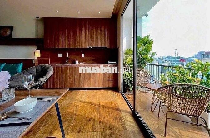 🌆Cho Thuê Căn Hộ Studio Ban Công View City_Full Nt Cao Cấp✨