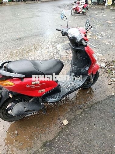 Piaggio Vespa Đỏ Tự động