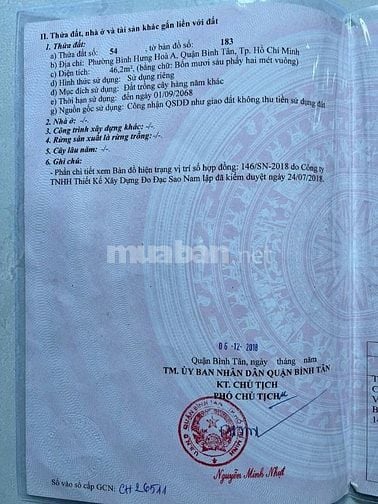 Cần bán lô đất MTKD 24 đường 21, P. BHH A