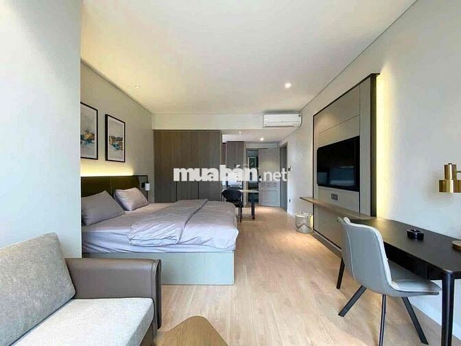 STUDIO BAN CÔNG FULL NỘI THẤT - NGUYỄN HỮU CẢNH