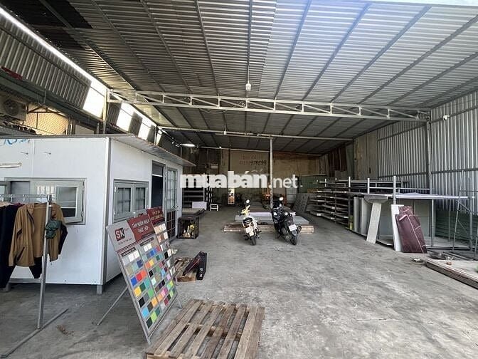 CHO THUÊ KHO XƯỞNG 330M2 ĐƯỜNG XE CÔNG GẦN KHU CN TÂN ĐÔNG HIỆP B