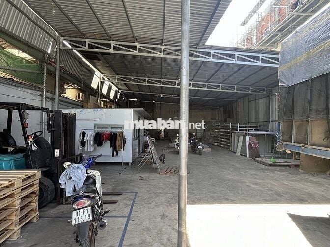 CHO THUÊ KHO XƯỞNG 330M2 ĐƯỜNG XE CÔNG GẦN KHU CN TÂN ĐÔNG HIỆP B