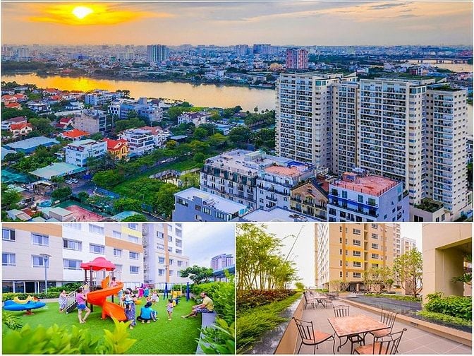Bán Căn hộ tại Tropic Garden Thảo Điền view sông gồm 4 phòng ngủ 200m2