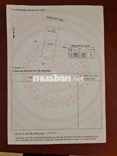 Lô ĐẤT SỔ HỒNG RIÊNG DT 65,9m2 sát ktx B ĐHQG phường Đông Hoà TPHCM