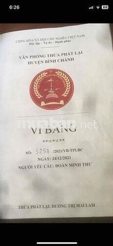 bán nhà cấp 4 xây đẹp chắc chắn kèm đất công chứng vi bằng đất thổ cư