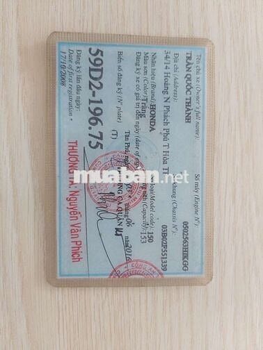 Honda SH 2008 màu Trắng