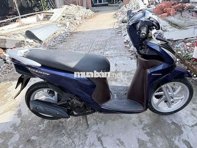 Honda Vision màu Xanh