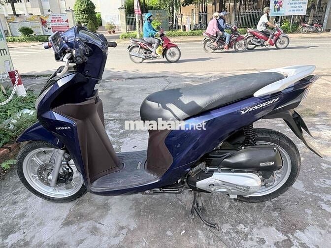 Honda Vision màu Xanh