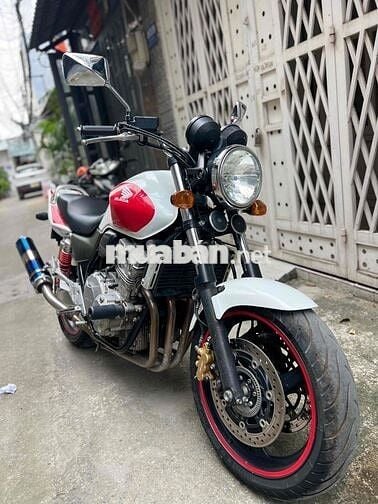 Honda CB400 Revo Trắng Đỏ bản đặc biệt phanh ABS