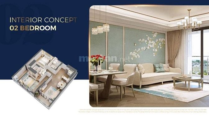 Capital Square 2PN sổ hồng vĩnh viễn, view sông Hàn, CK 15%.